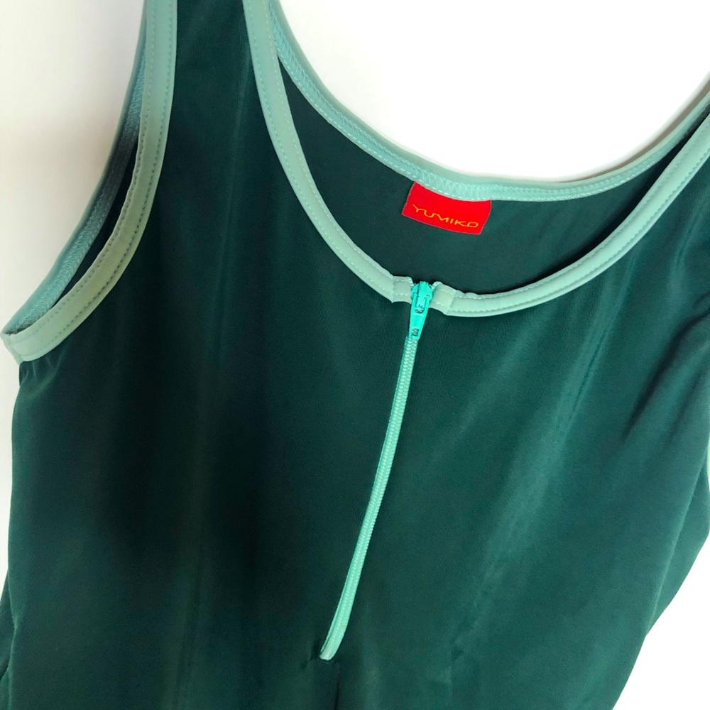 Yumiko forest evergreen dance ballet leo leotard small /medium